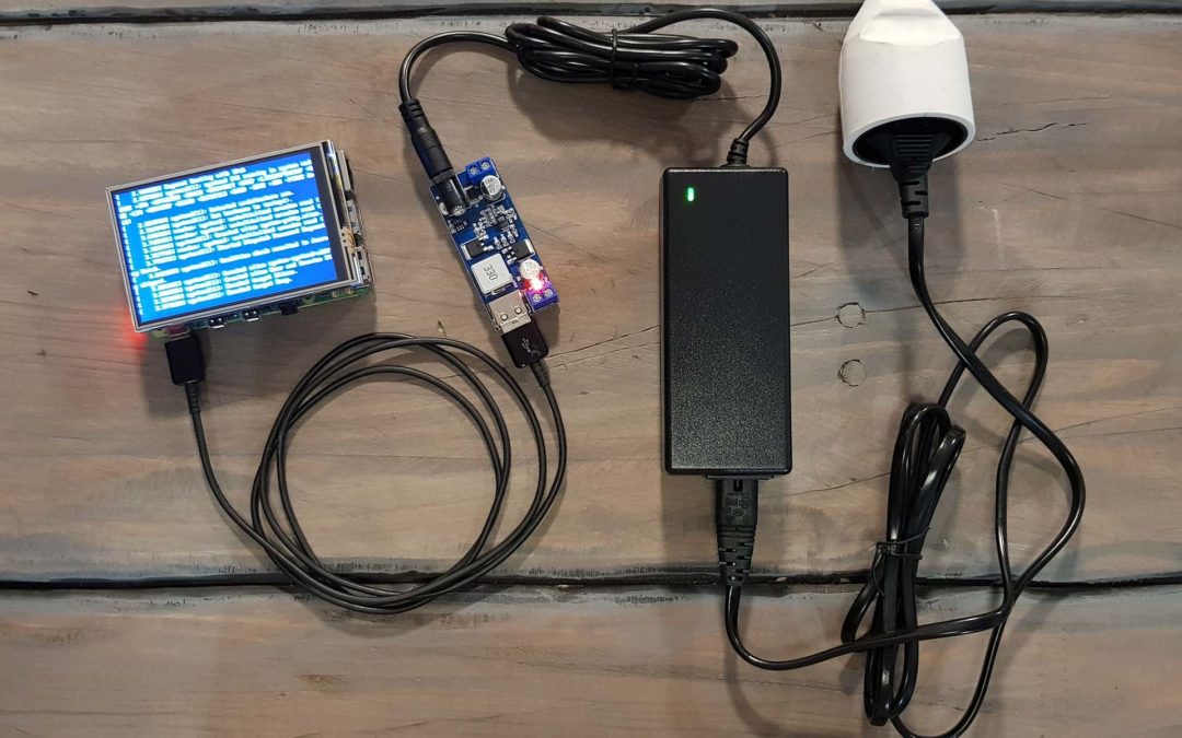 Rapsberry PI with Octoprint power supply