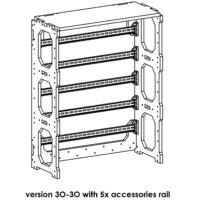 Stack-On Module - 1u depth - 3u height - 600 width