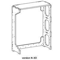 Stack-On Module - 1u depth - 3u height - 600 width