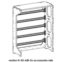 Stack-On Module - 1u depth - 3u height - 600 width