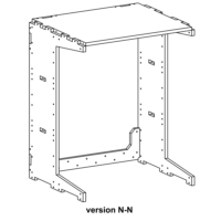 Stack-On Module - 2u depth - 3u height - 600 width