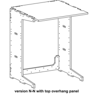 Stack-On Module - 2u depth - 3u height - 600 width