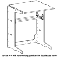 Stack-On Module - 2u depth - 3u height - 600 width