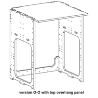 Stack-On Module - 2u depth - 3u height - 600 width