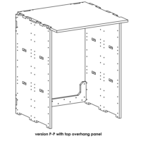 Stack-On Module - 2u depth - 3u height - 600 width